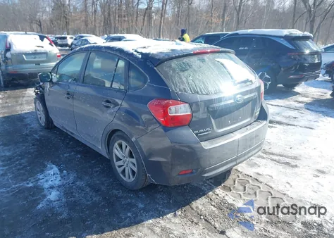 2015 Subaru Impreza 2.0I Premium from USA, damaged, VIN JF1GPAC61FH203933